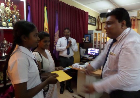 Donation Horana school