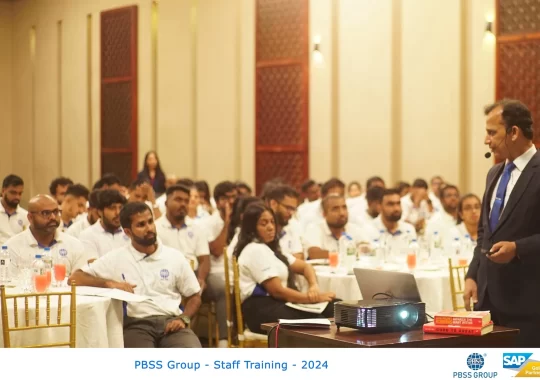 PBSS Group conducts ‘Good to Great’ training session with Mohan Palliyaguru to enhance team performance