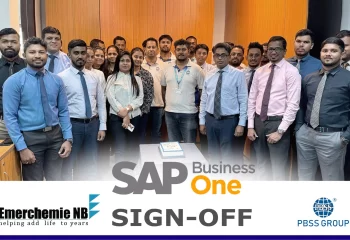 PBSS Group successfully completes SAP Business One ERP implementation for Emerchemie NB (Ceylon), advancing their digital transformation.